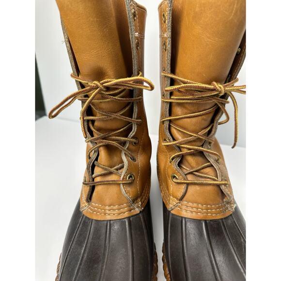 LL Bean Main Hunting Shoe 10”,Women 8 Duck Boot Excellent ! - Picture 4 of 16